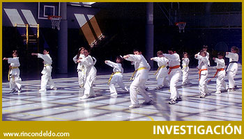 Karate en el colegio. Esfuerzo por la calidad de vida.