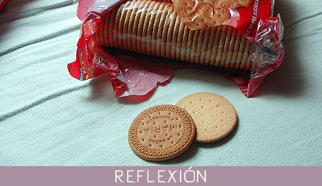 El paquete de galletas