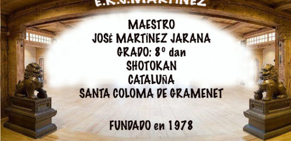 ESCUELA DE KARATE J. MARTÍNEZ