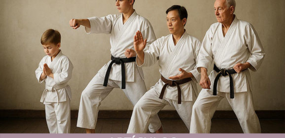 Las edades de la evolución en el karate