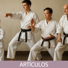 Las edades de la evolución en el karate